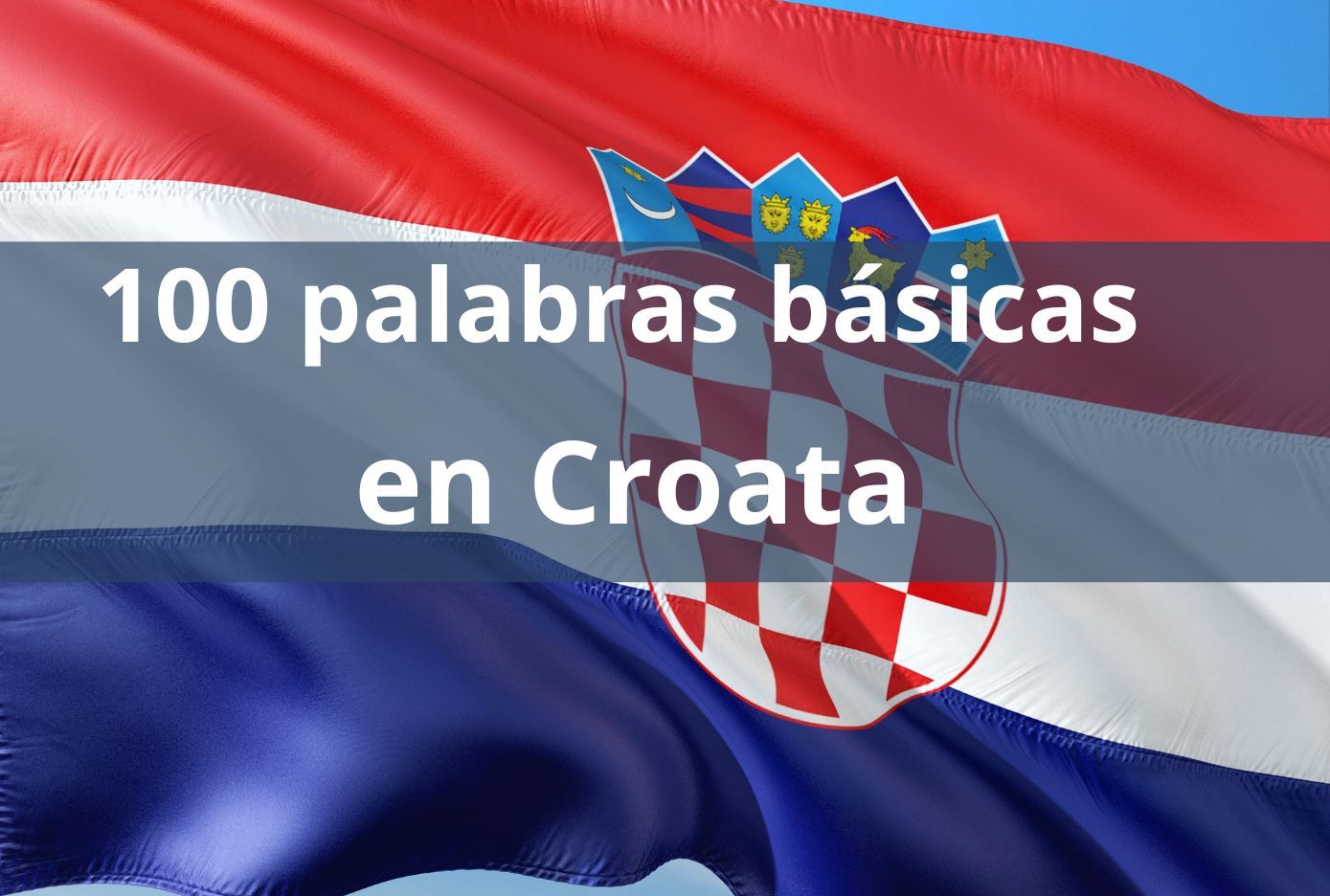 100 palabras basicas en croata