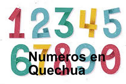 numeros--quechua