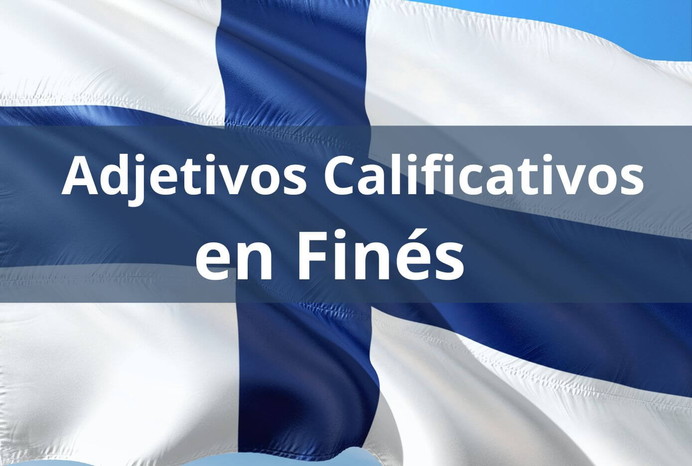 adjetivos calificativos en finés