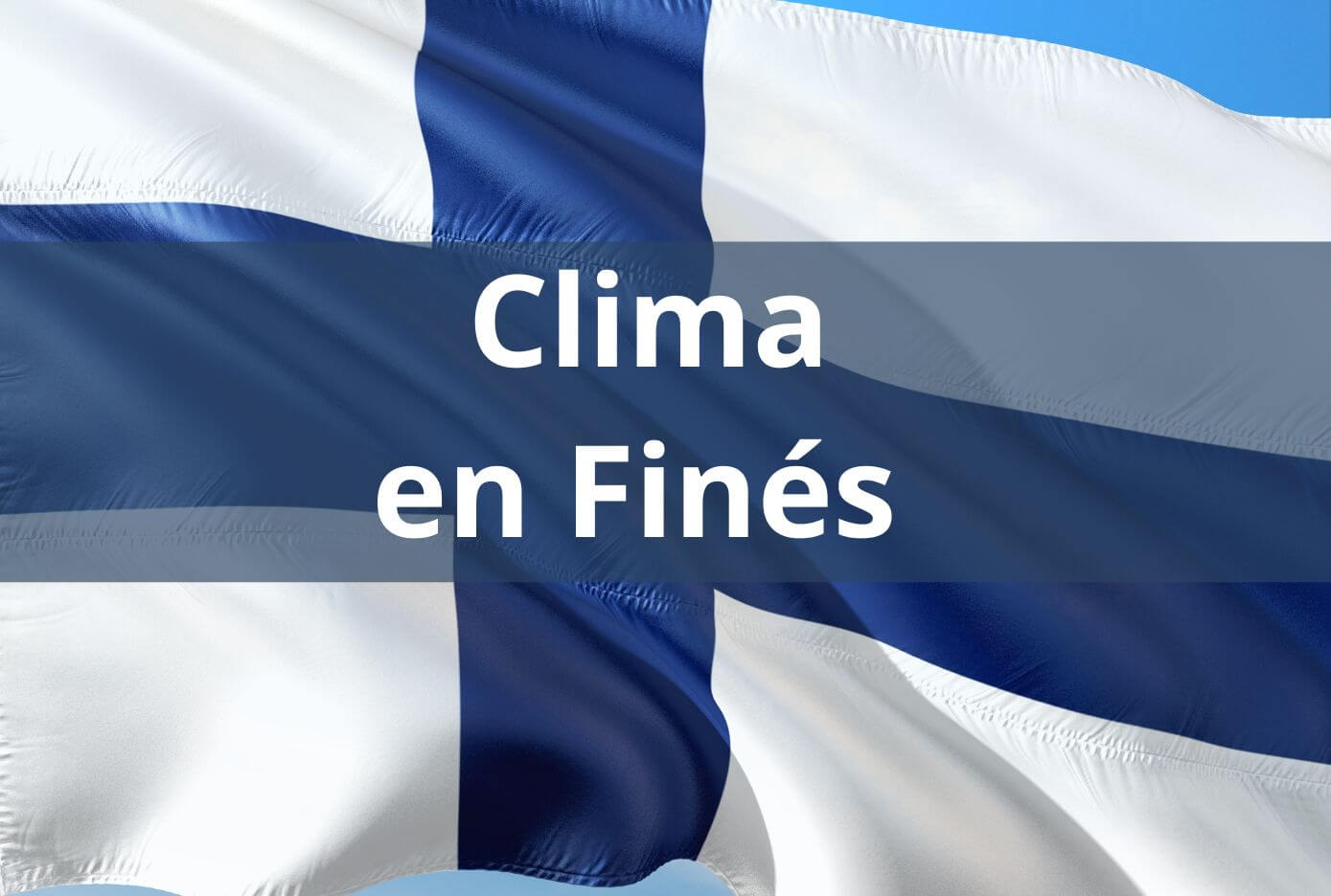 clima en finés