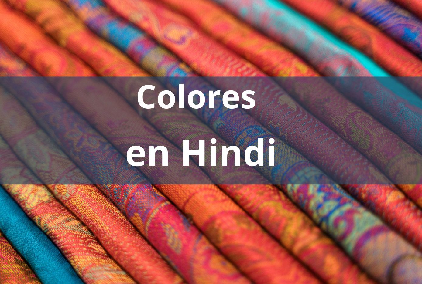 colores en hindi