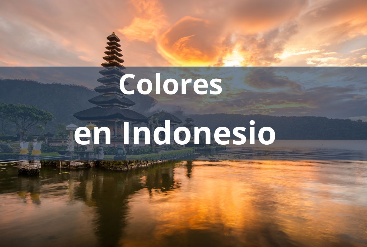 colores en indonesio