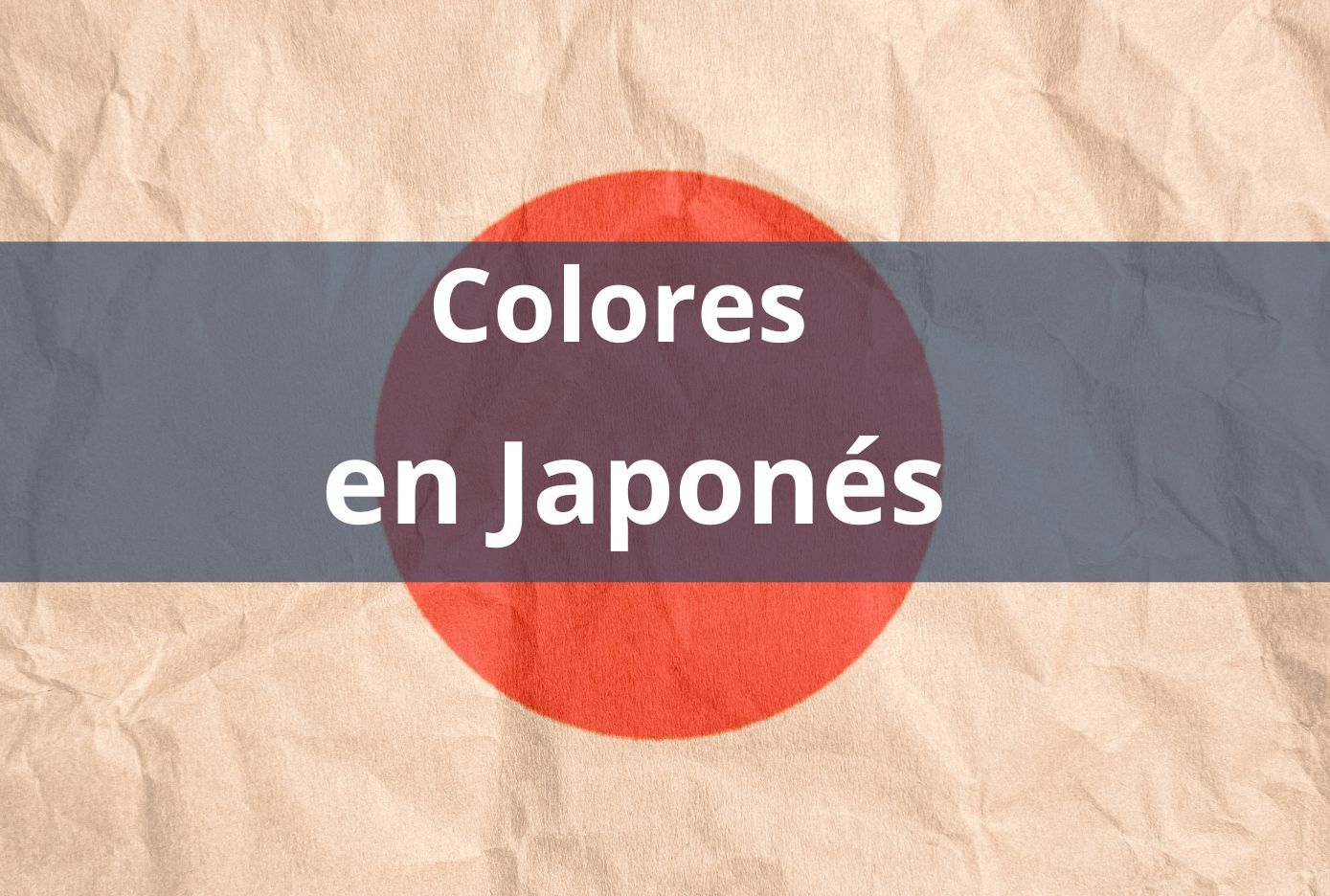 colores en japones