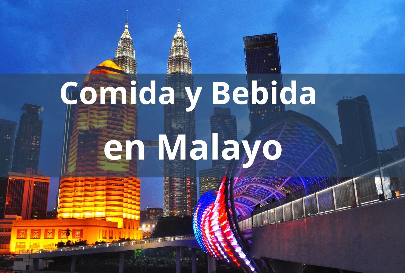 Como se dice comida y bebidas en Malayo