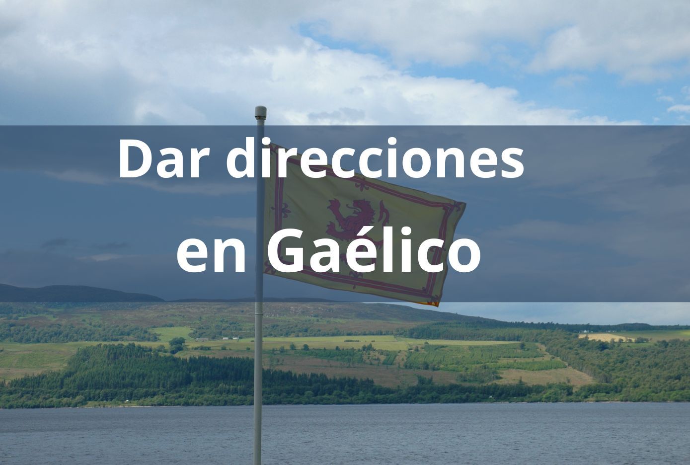 direcciones en gaelico