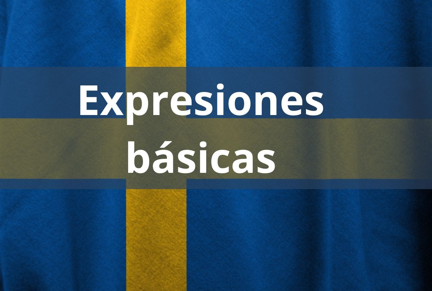 frases y expresiones basicas en sueco