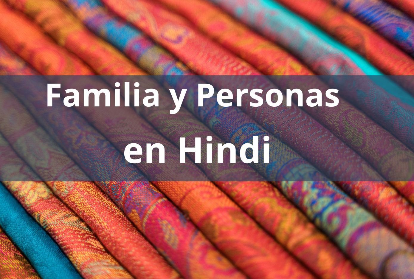 familia en hindi