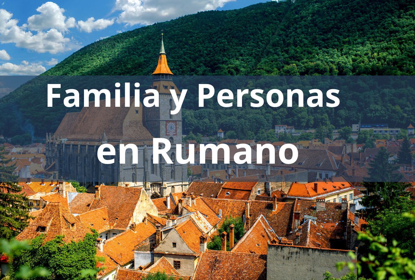 Cómo decir la familia y personas en Rumano