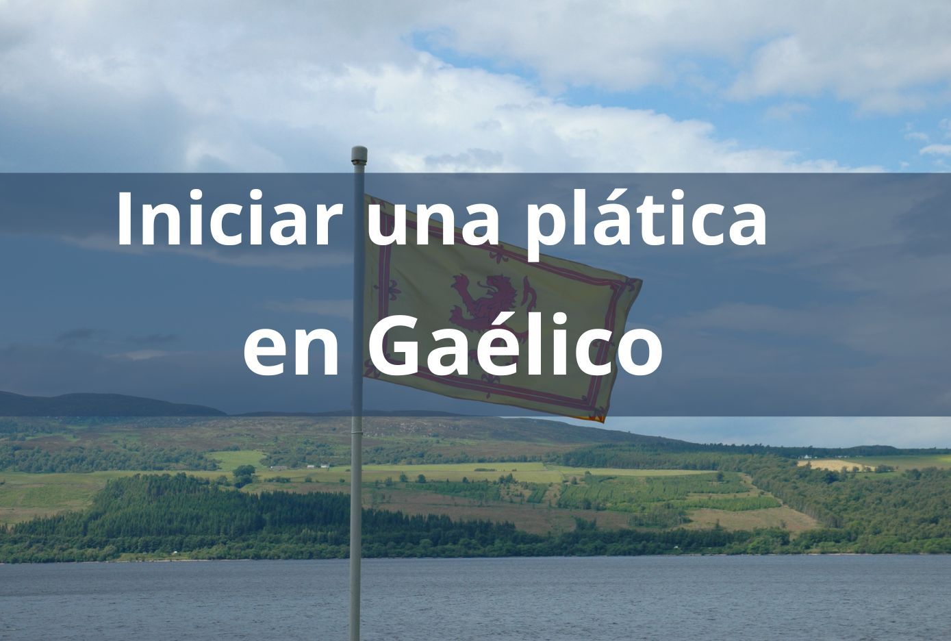 iniciar una platica en gaelico