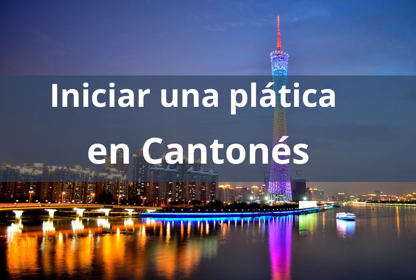 iniciar una platica en cantones