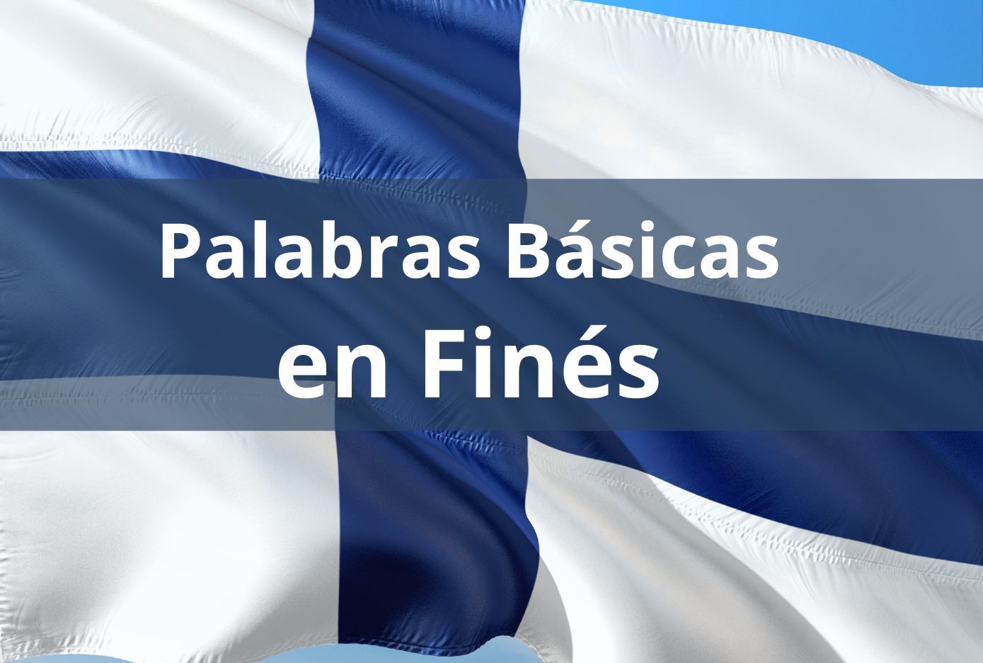 palabras basicas en finés