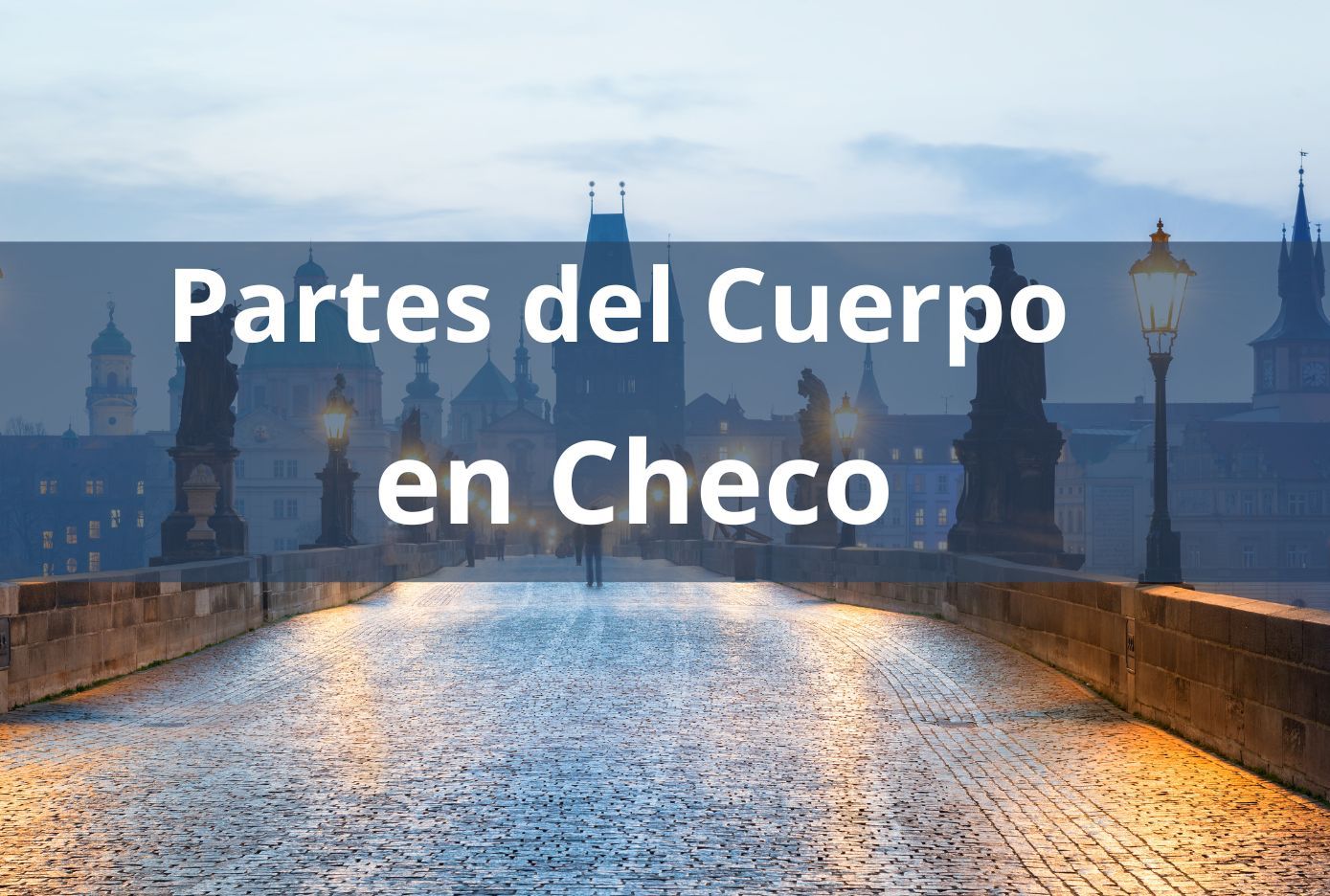 partes del cuerpo en checo